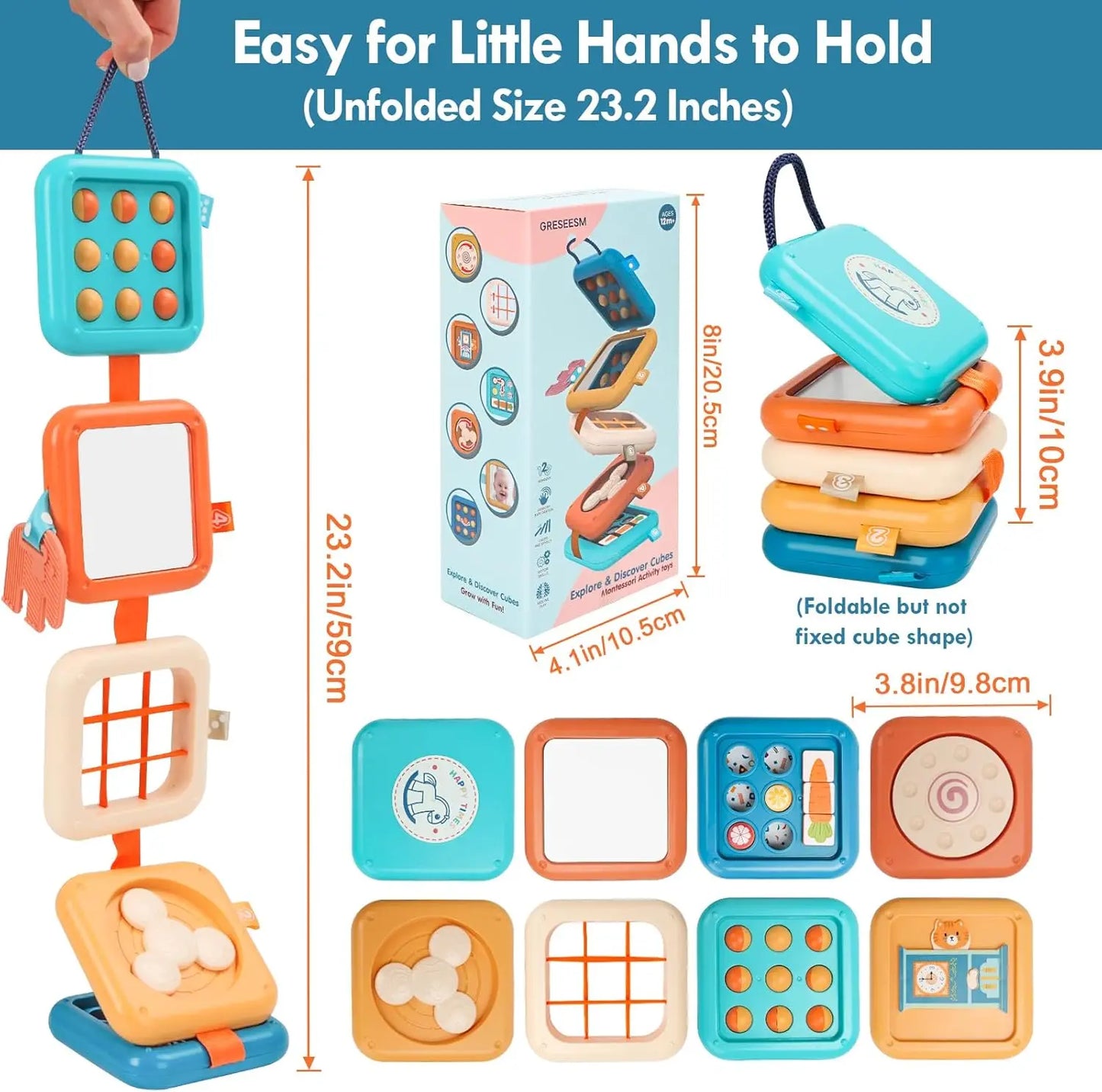 Montessori Activity Cube Montessori