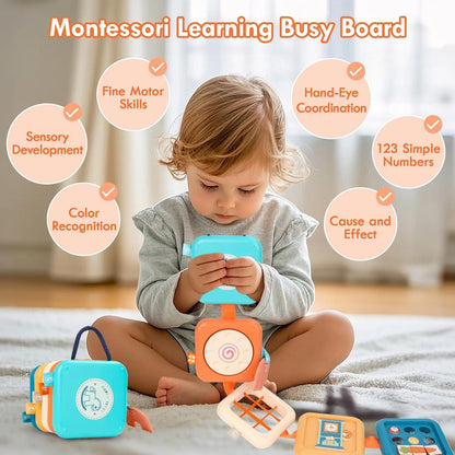 Montessori Activity Cube Montessori