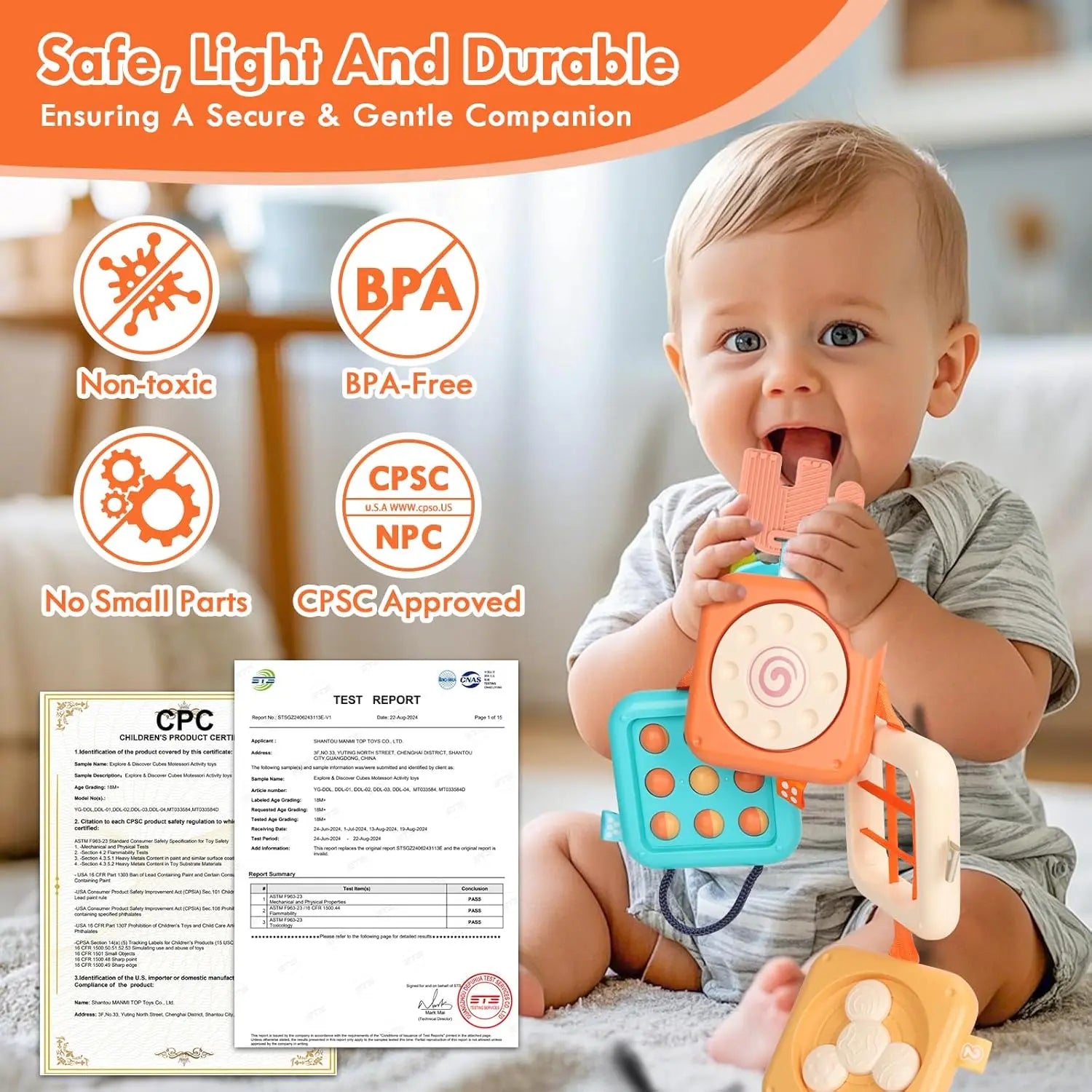 Montessori Activity Cube Montessori