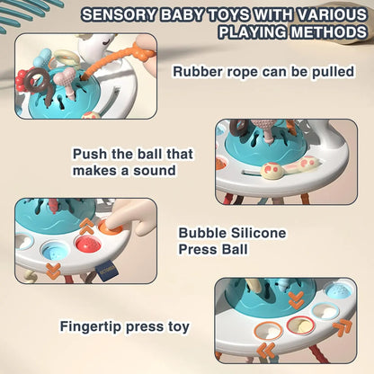 Montessori Princess Swan Pull Toy Montessori