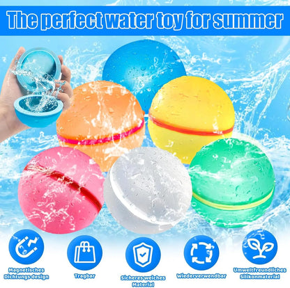 Montessori Fillable Water Balloons, 12 Pieces Montessori