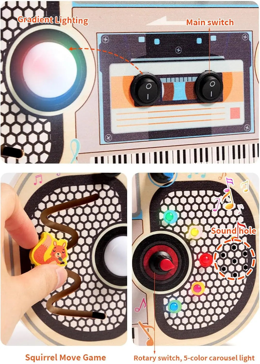 Montessori Educational Music Box Montessori