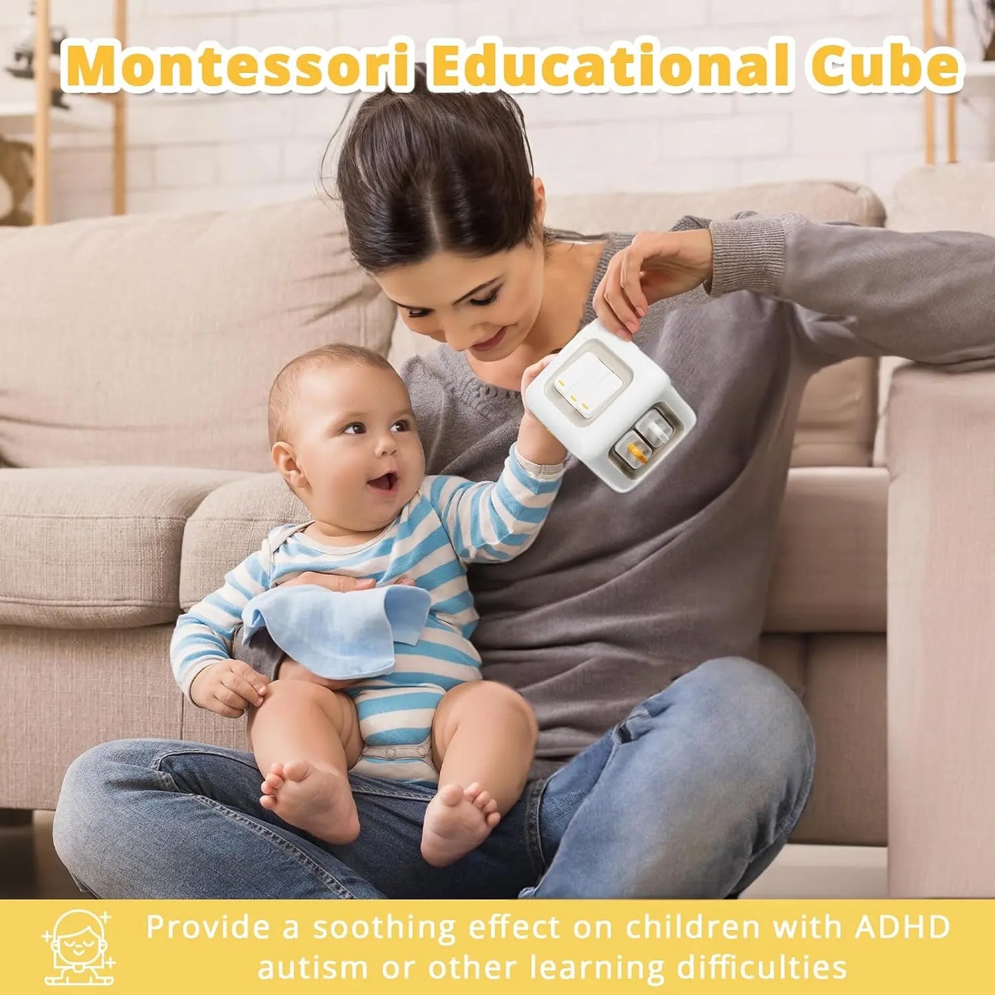 Montessori Educational Cube Montessori