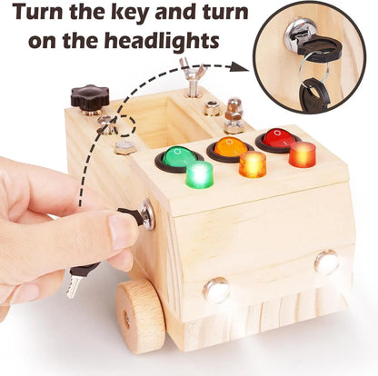 Wooden Car Repair Kit Montessori