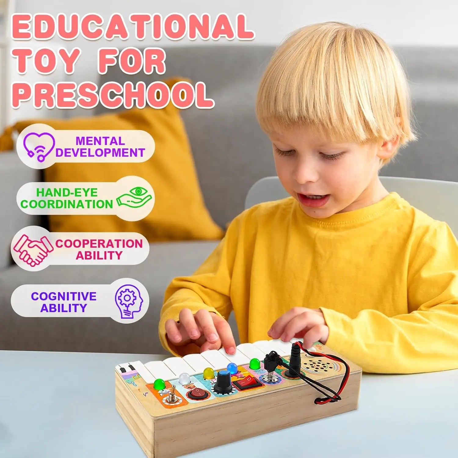 Montessori Wooden Piano Montessori