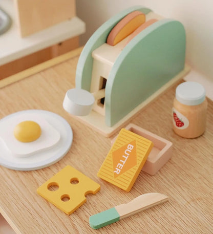 Montessori Wooden Breakfast Set Montessori