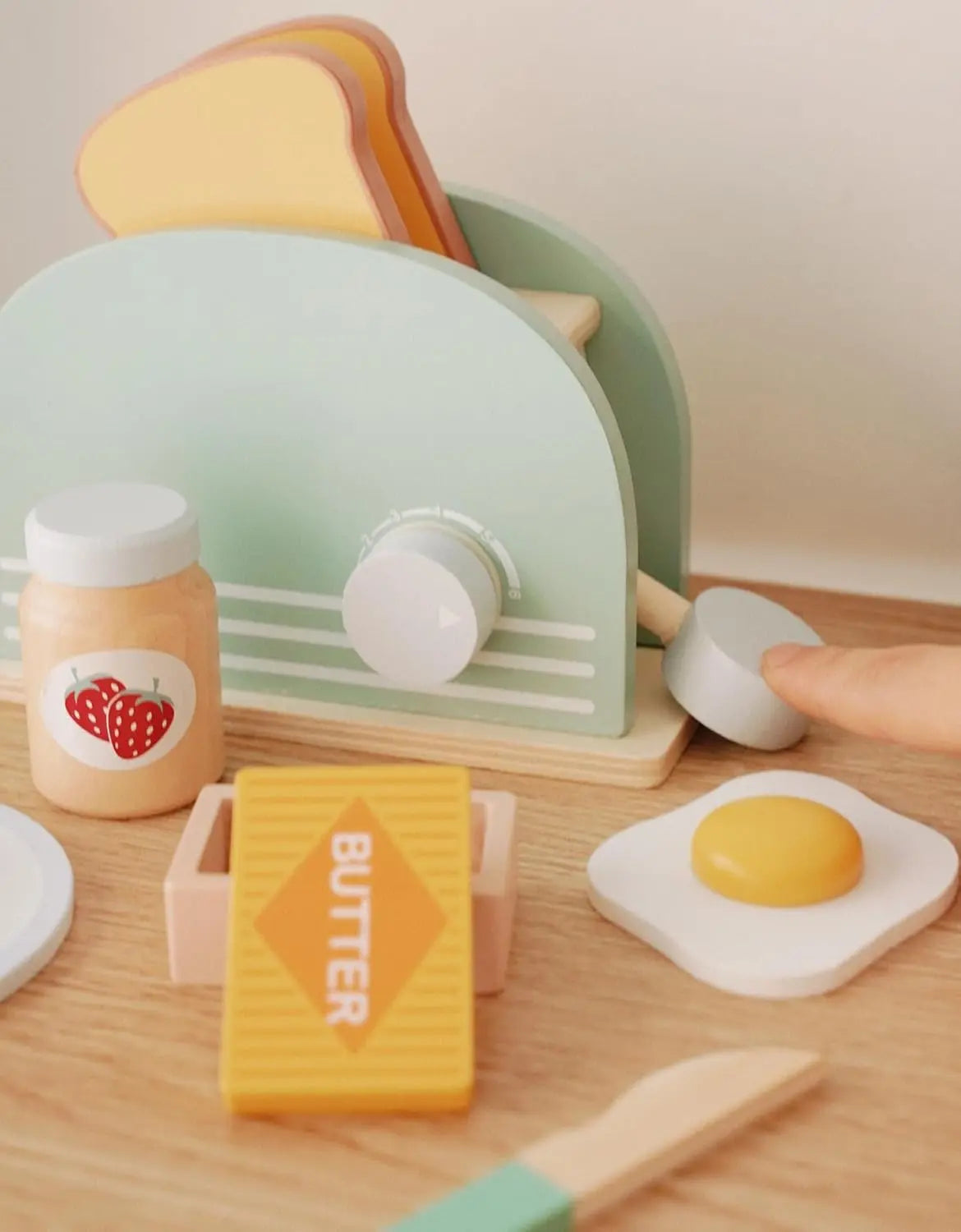 Montessori Wooden Breakfast Set Montessori