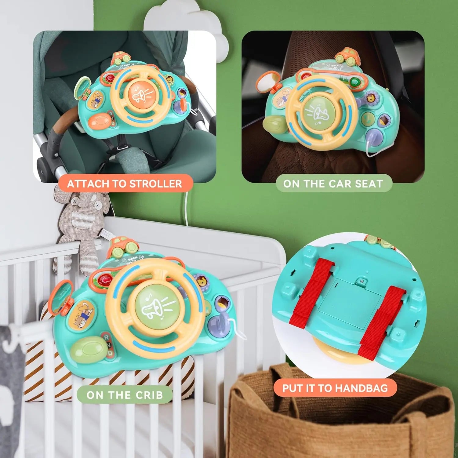 Educational Steering Wheel Montessori