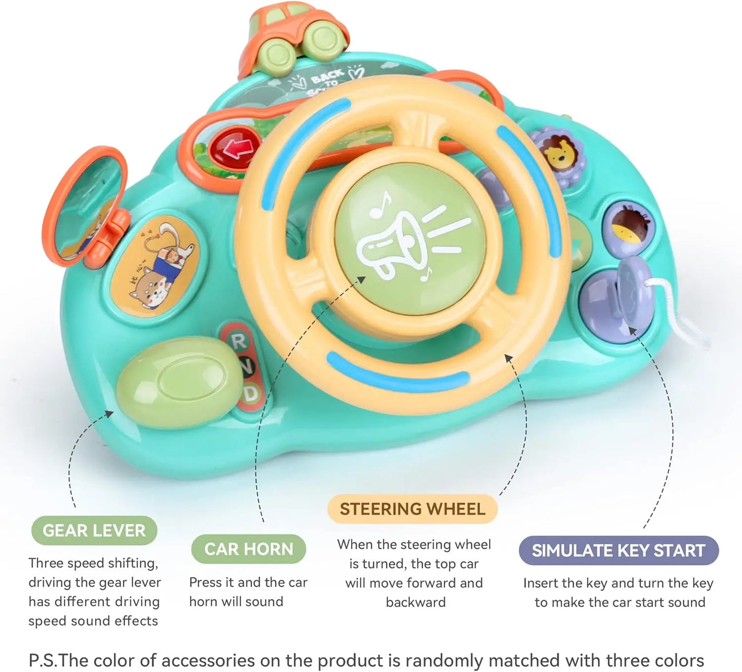Educational Steering Wheel Montessori