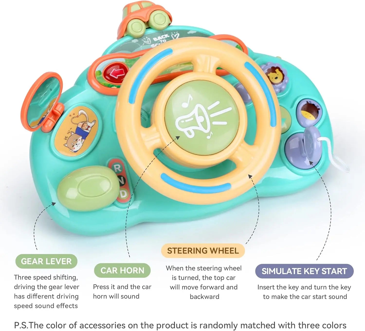Educational Steering Wheel Montessori