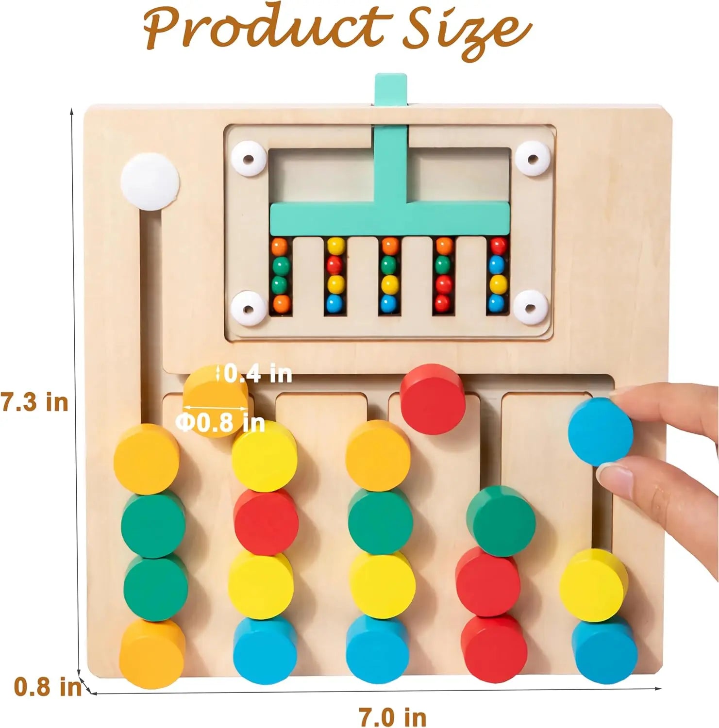 Montessori Ball Matching Game Montessori