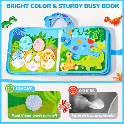 Dinosaur Busy Book Montessori Time