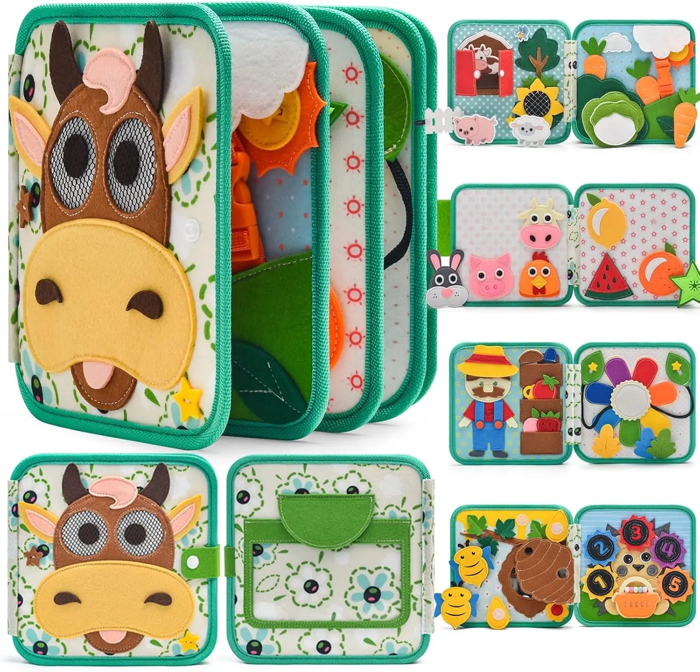 Montessori Busy Book for Toddlers Montessori Time