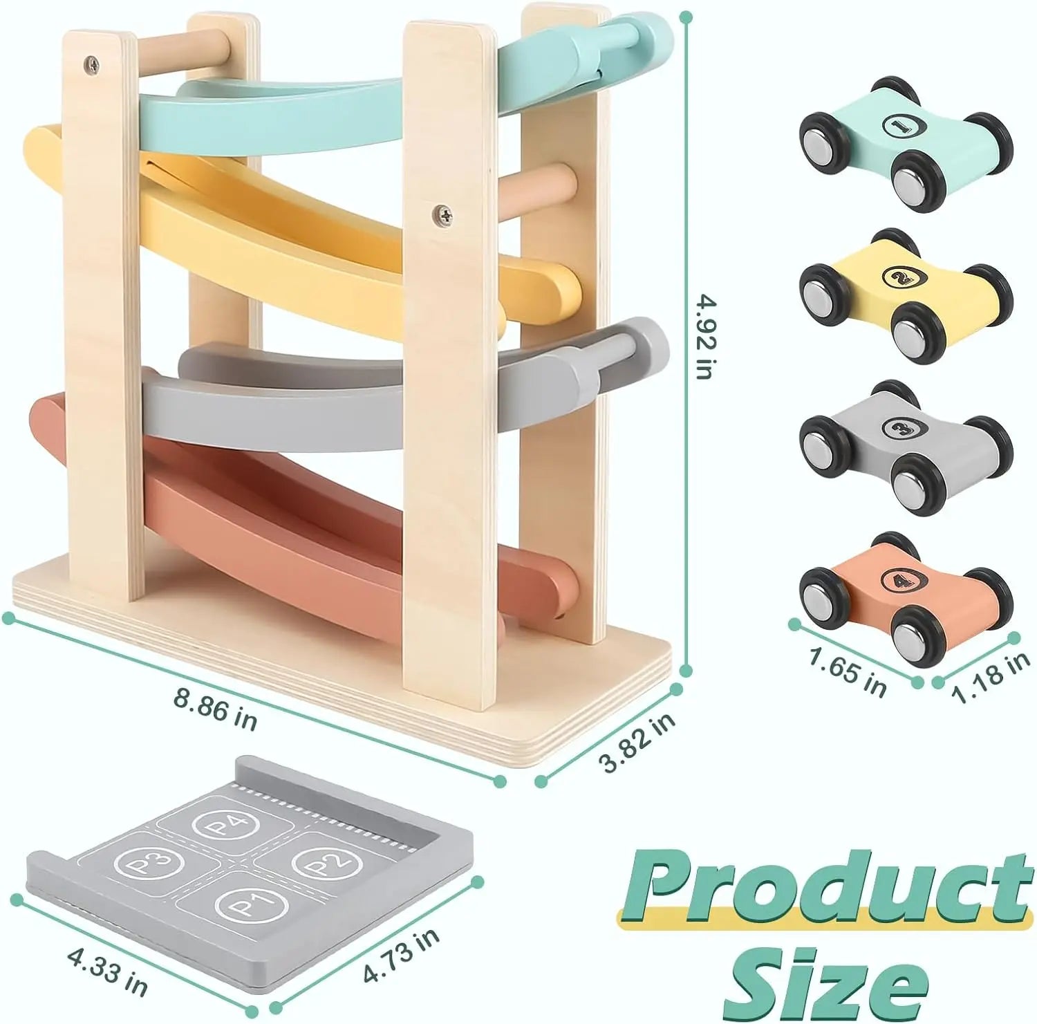 Montessori Car Ramp Toys Montessori Time