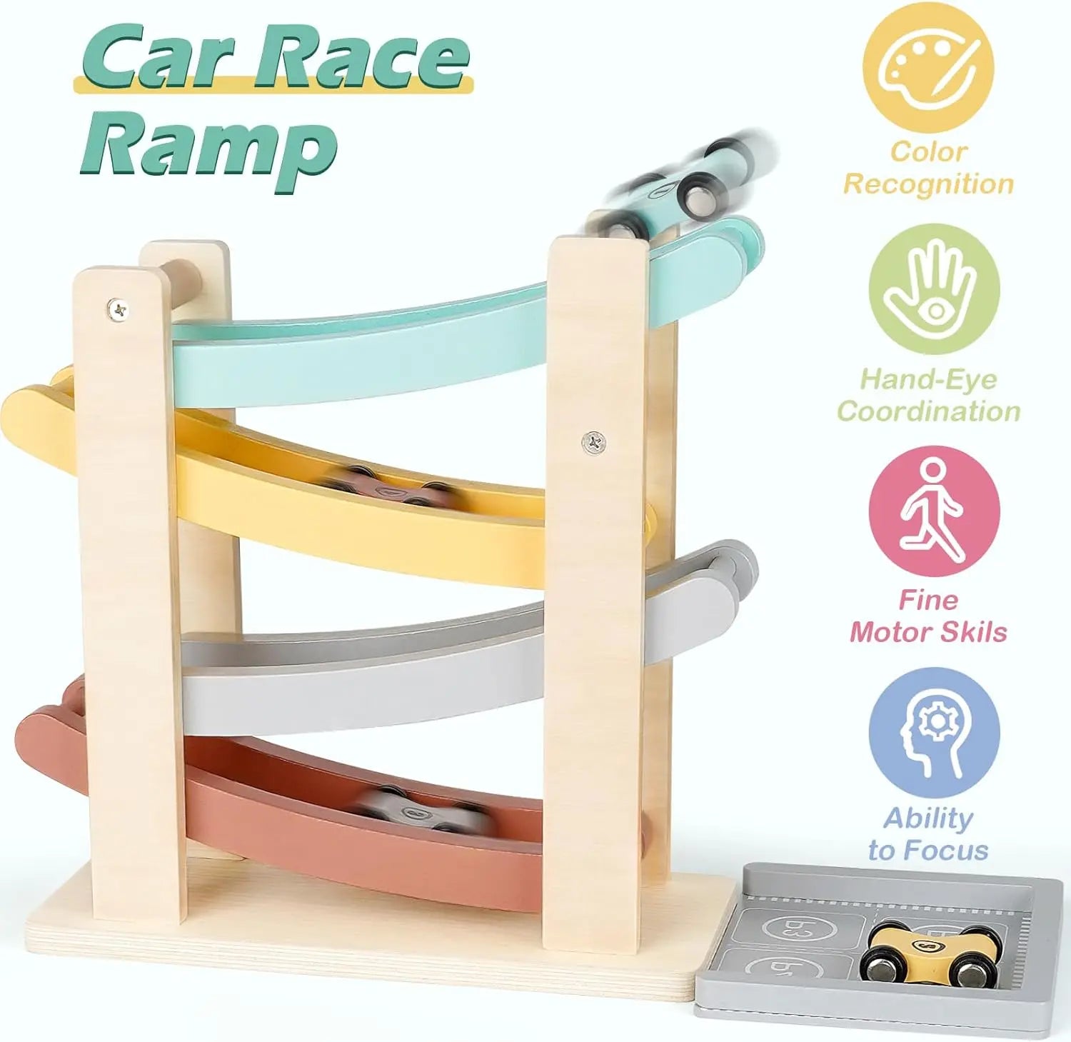 Montessori Car Ramp Toys Montessori Time