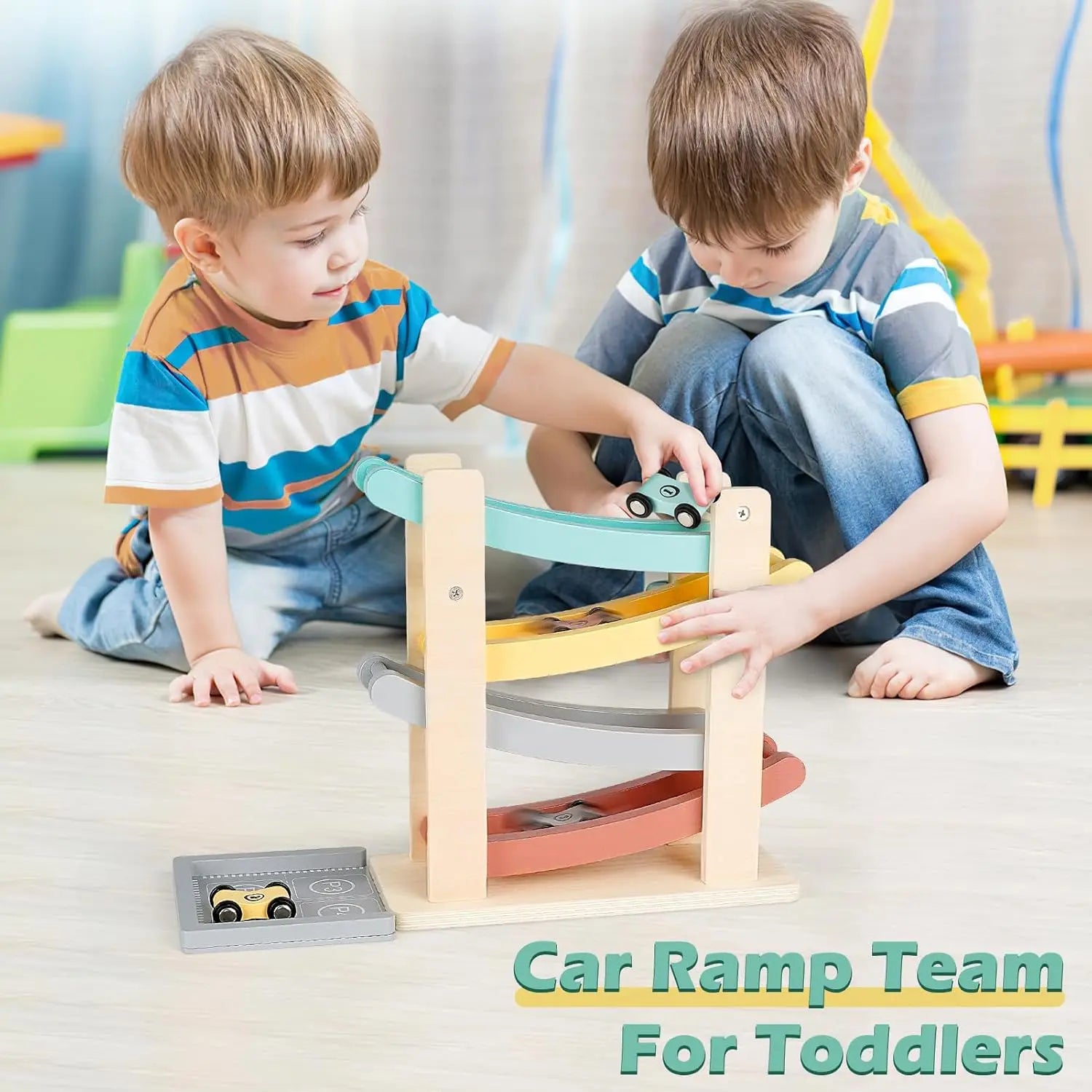 Montessori Car Ramp Toys Montessori Time