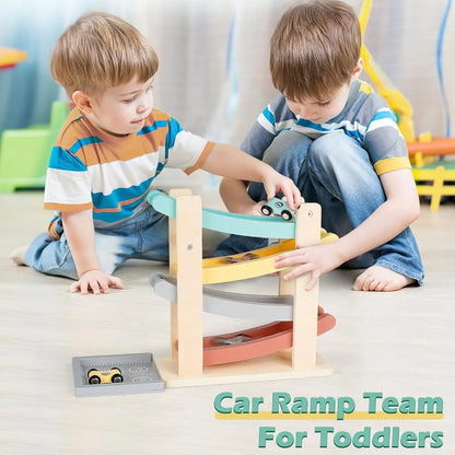 Montessori Car Ramp Toys Montessori Time