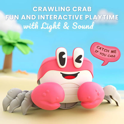 Crab Tummy Time Toys Montessori Time