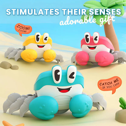 Crab Tummy Time Toys Montessori Time