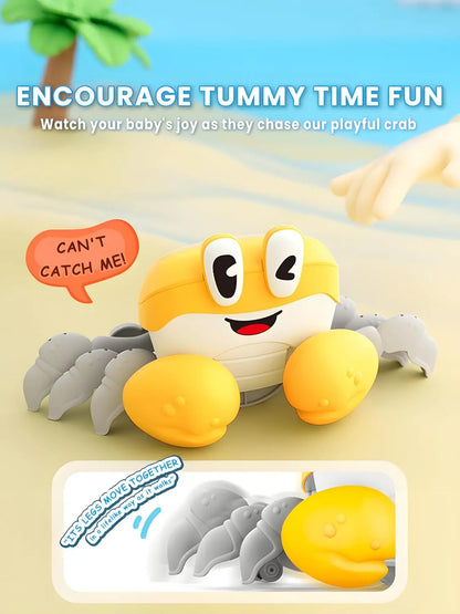 Crab Tummy Time Toys Montessori Time