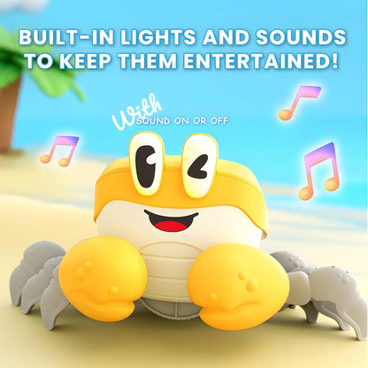 Crab Tummy Time Toys Montessori Time