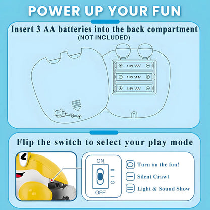 Crab Tummy Time Toys Montessori Time