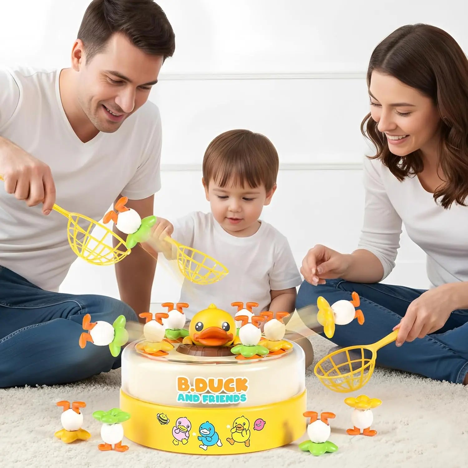 Duck Catch and Bounce Games Toys Montessori Time