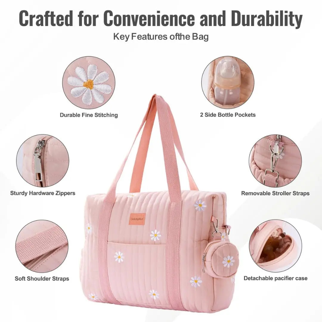 Pink Baby Care Bag