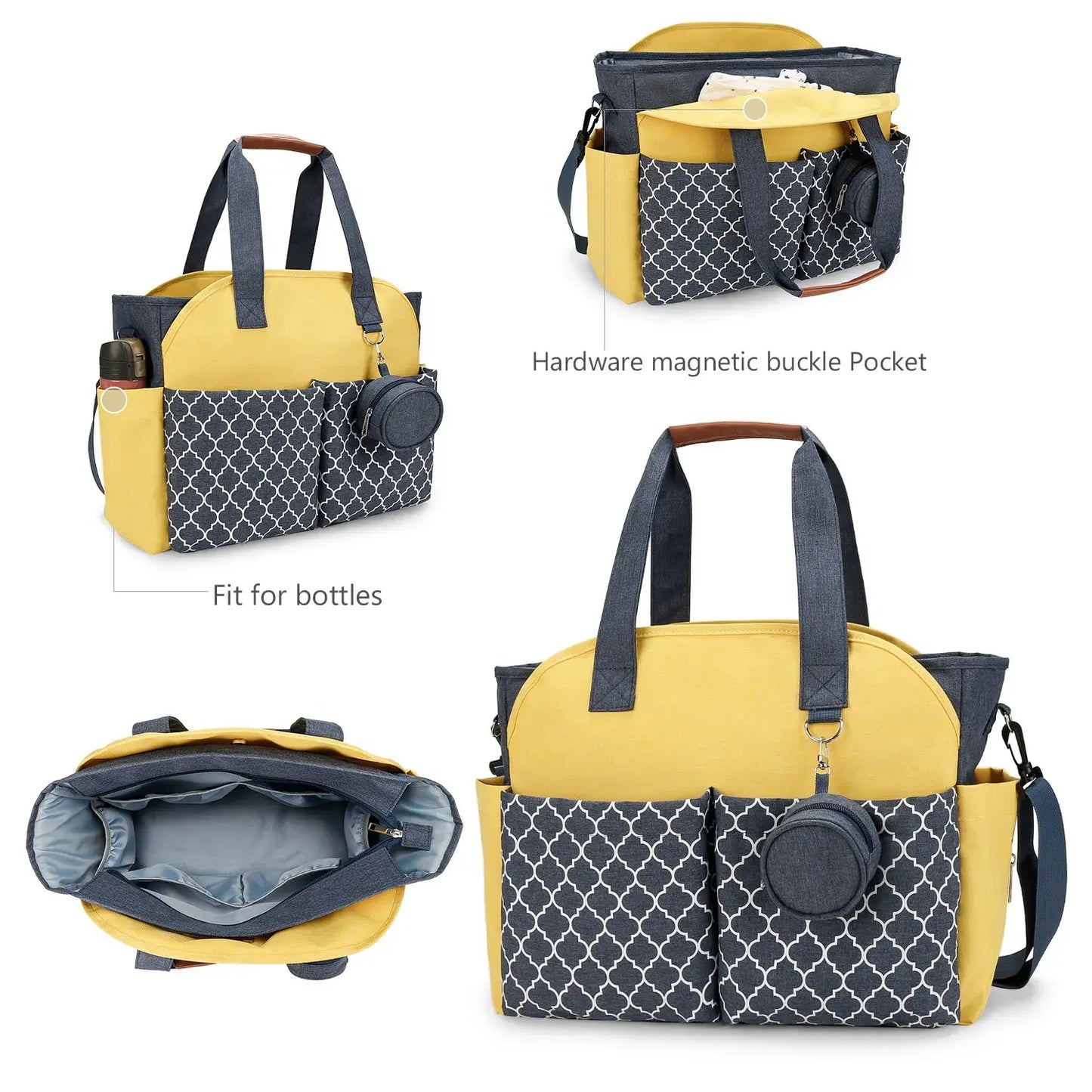 Diaper Bag Tote Baby Changing Bag