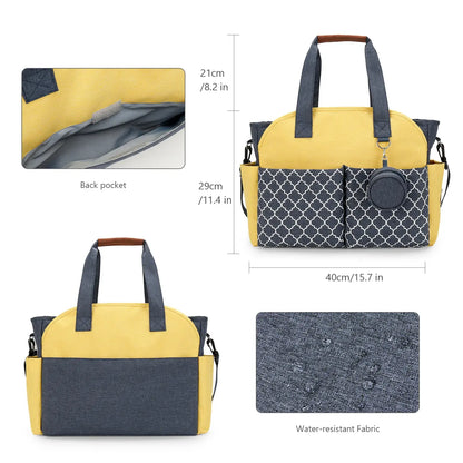 Diaper Bag Tote Baby Changing Bag