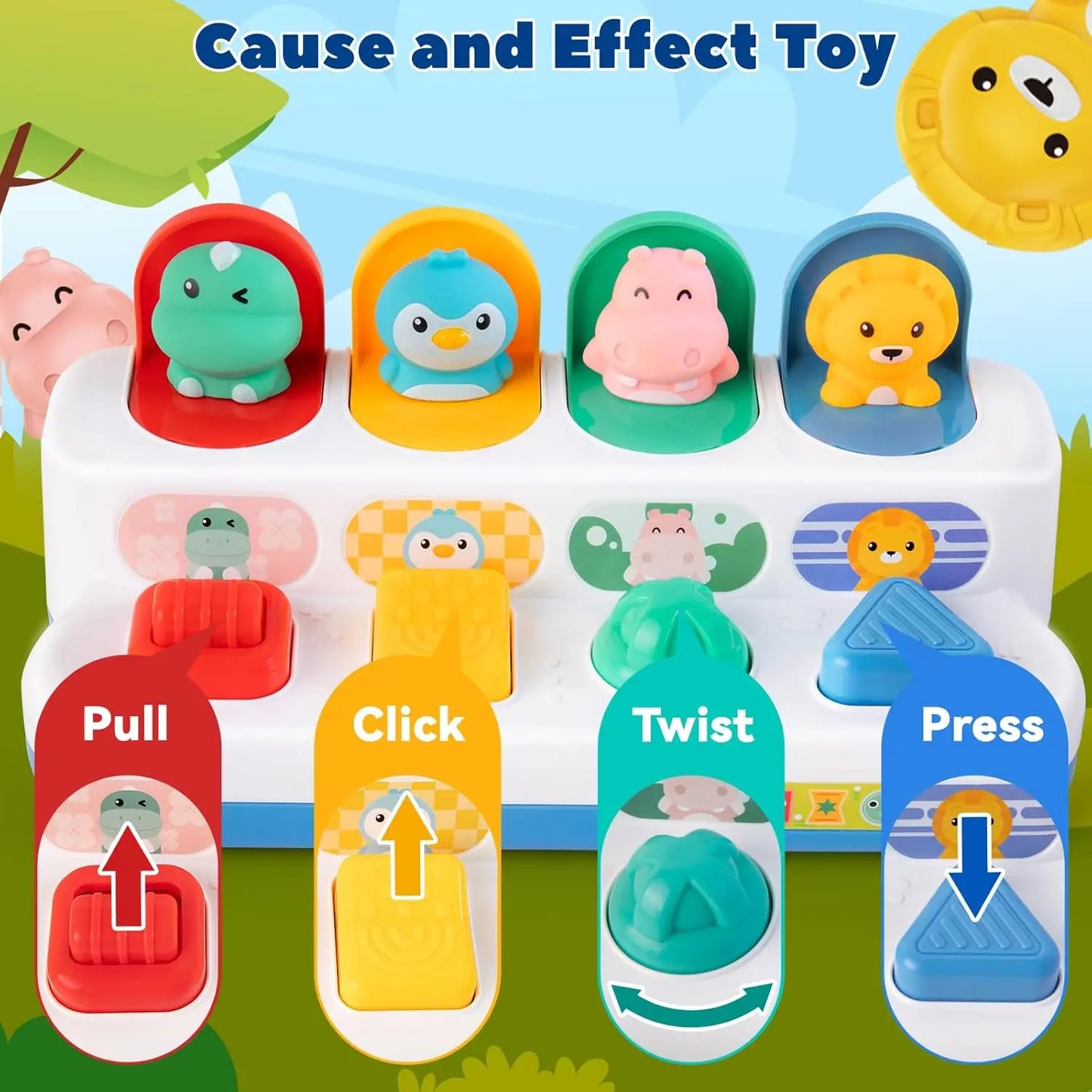 Montessori Animal Hide and Seek Toy Montessori