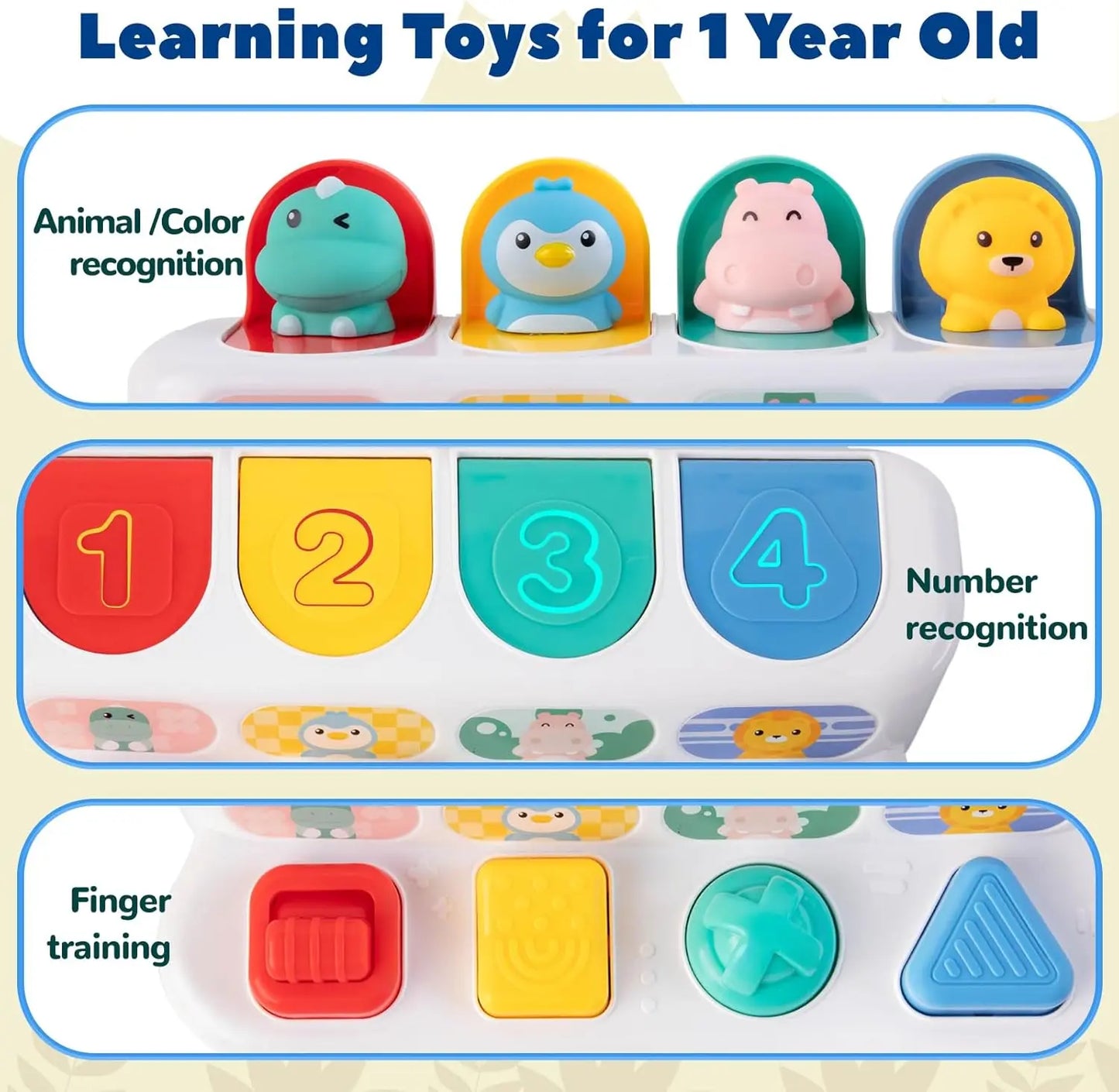 Montessori Animal Hide and Seek Toy Montessori