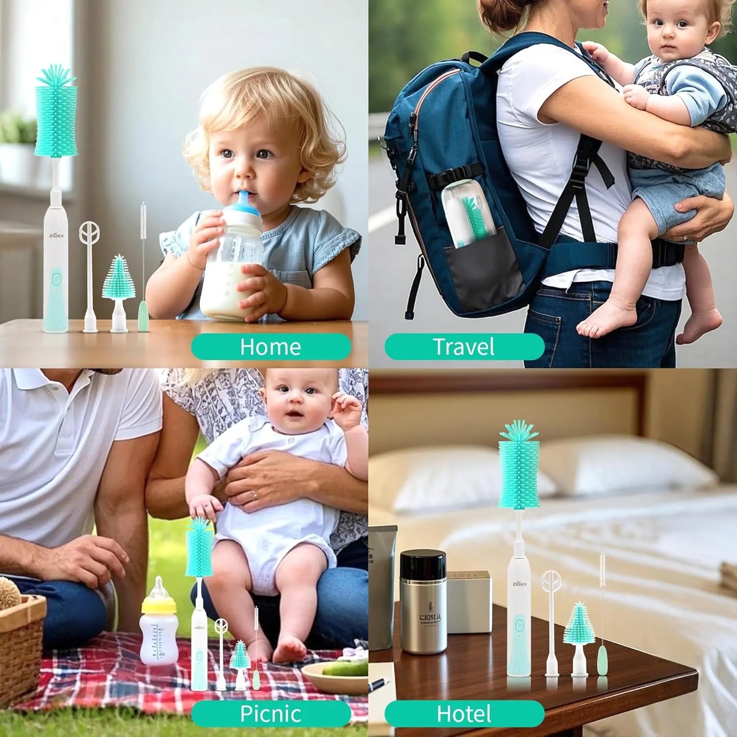 Multifunctional Automatic Bottle Cleaner Montessori
