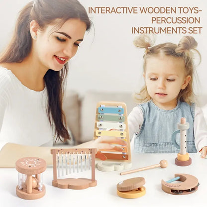Wooden Gift Set 6-Piece Montessori