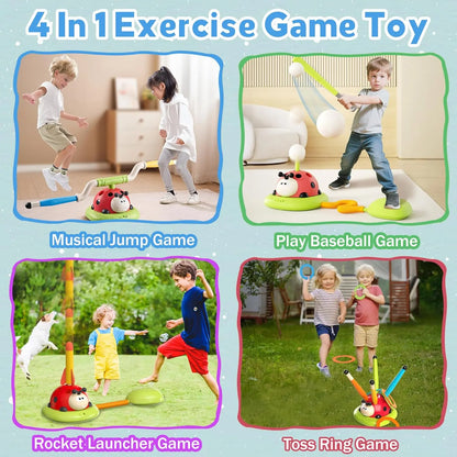 Ladybug Multifunctional Exercise Machine Montessori