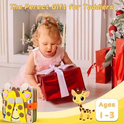 Giraffe Felt Book Montessori