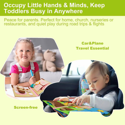 Our Basic Needs Felt Book Montessori