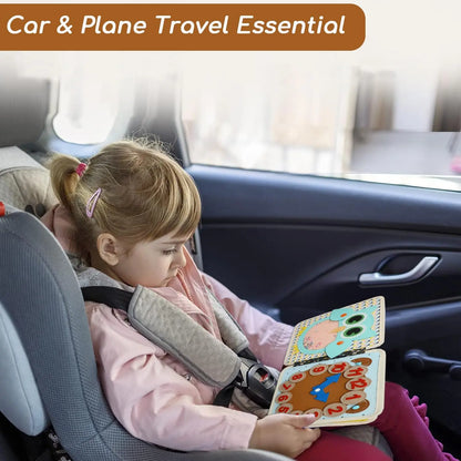 Cute Hedgehog Felt Book Montessori