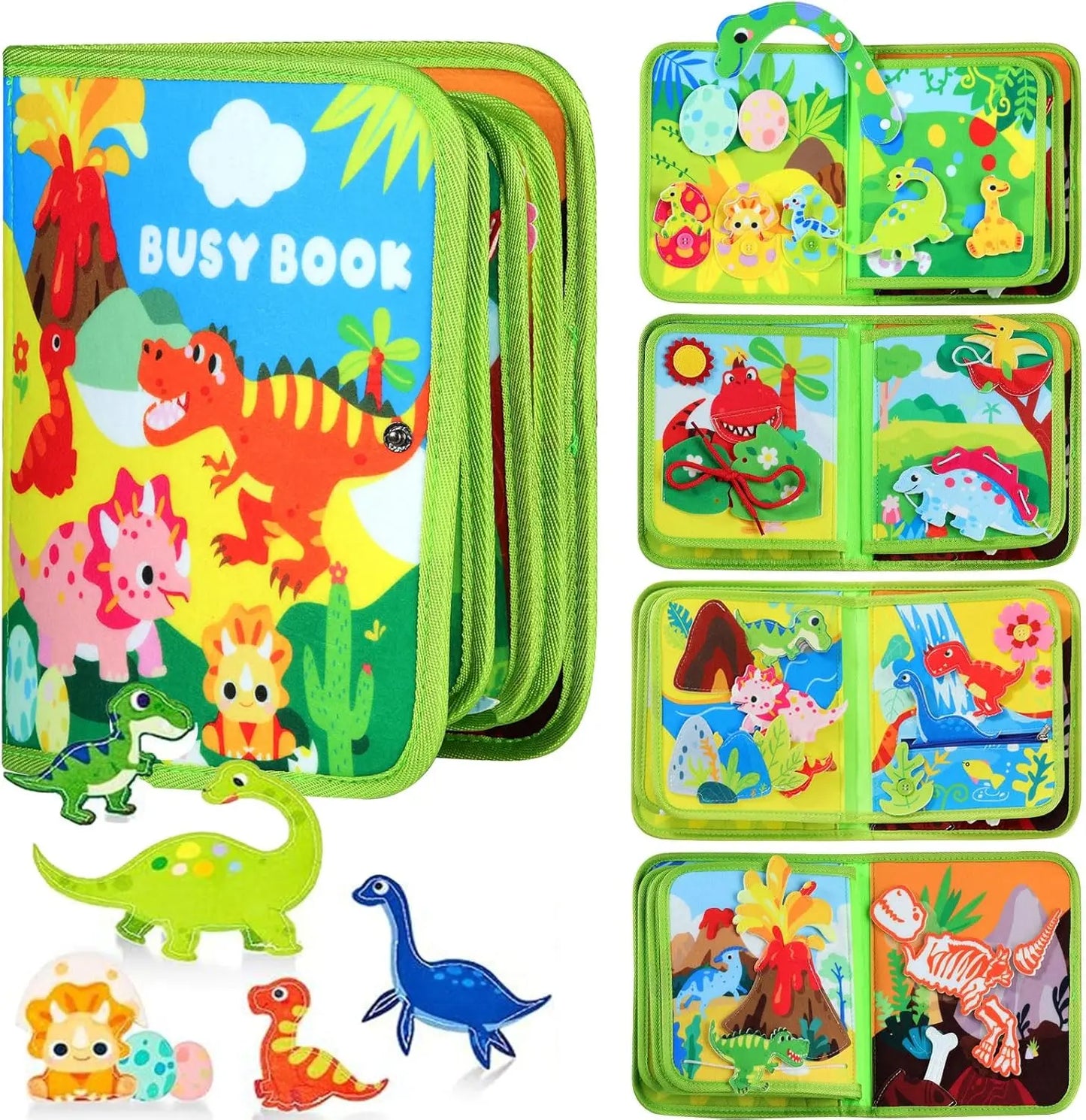 Educational Dinosaur Book Montessori