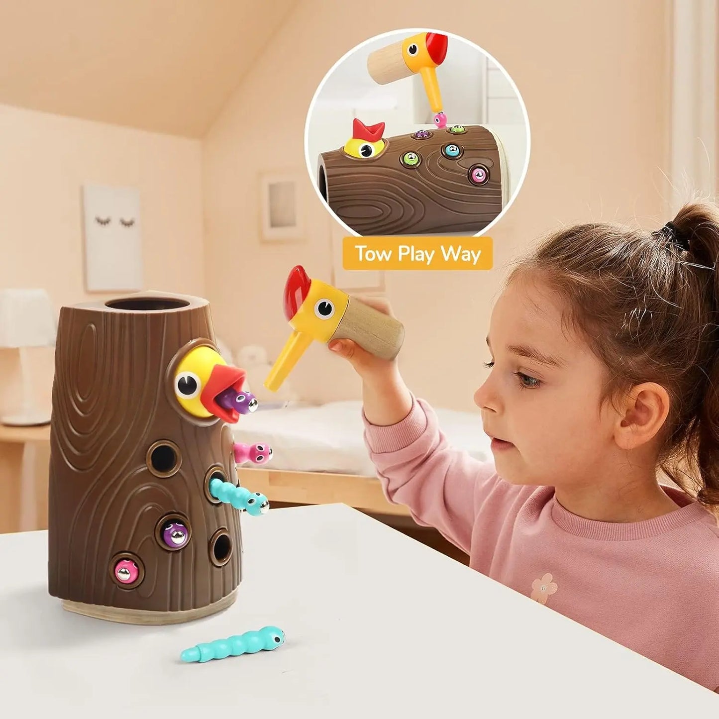 Woodpecker Montessori Toy Montessori