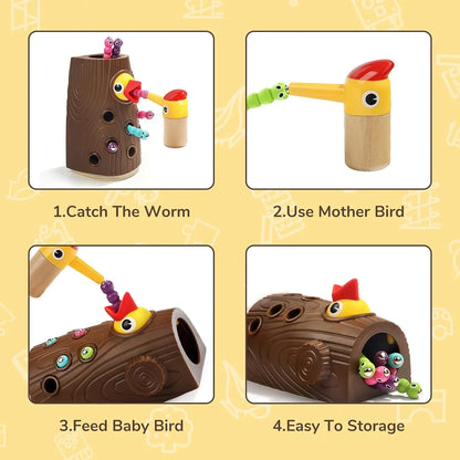 Woodpecker Montessori Toy Montessori