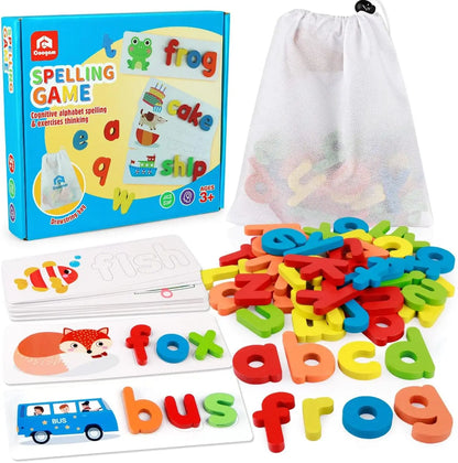 English Spelling Game Montessori