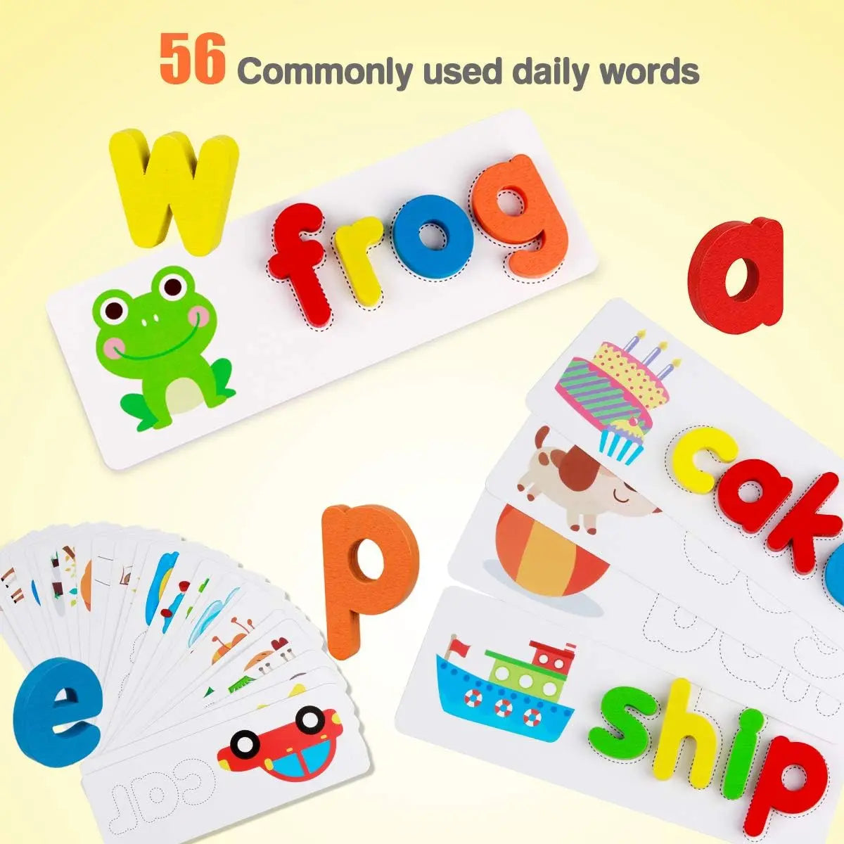 English Spelling Game Montessori