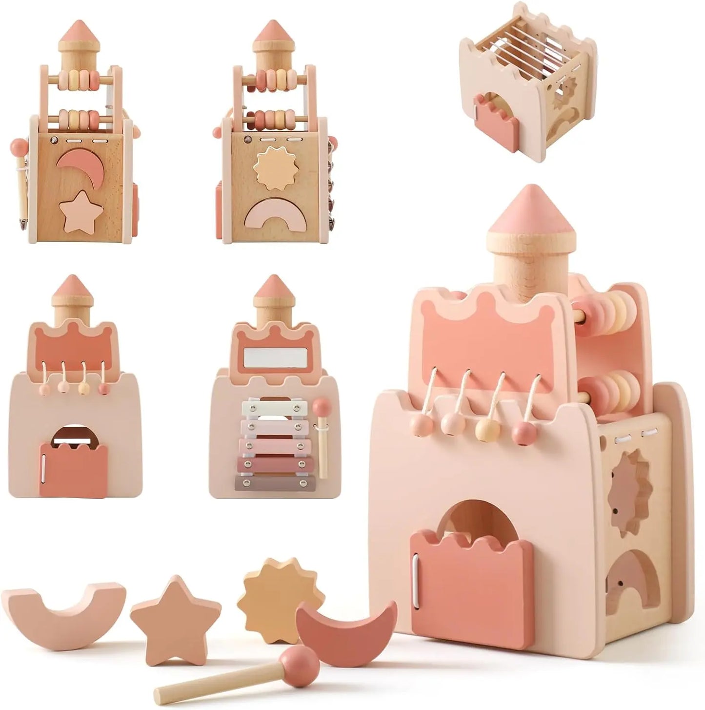Functional Wooden Castle Montessori