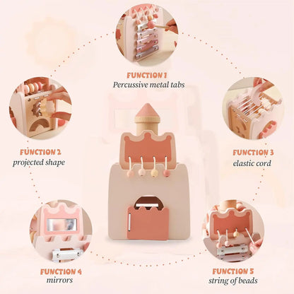 Functional Wooden Castle Montessori