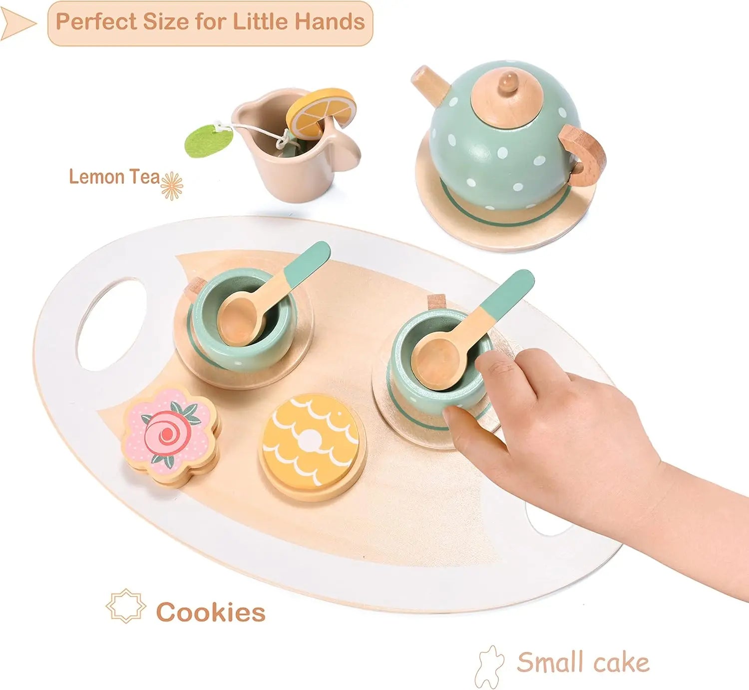 Wooden Tea Set Montessori