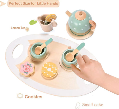 Wooden Tea Set Montessori