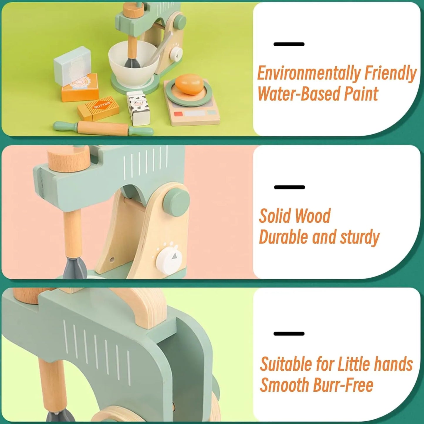 Wooden Blender Set Montessori