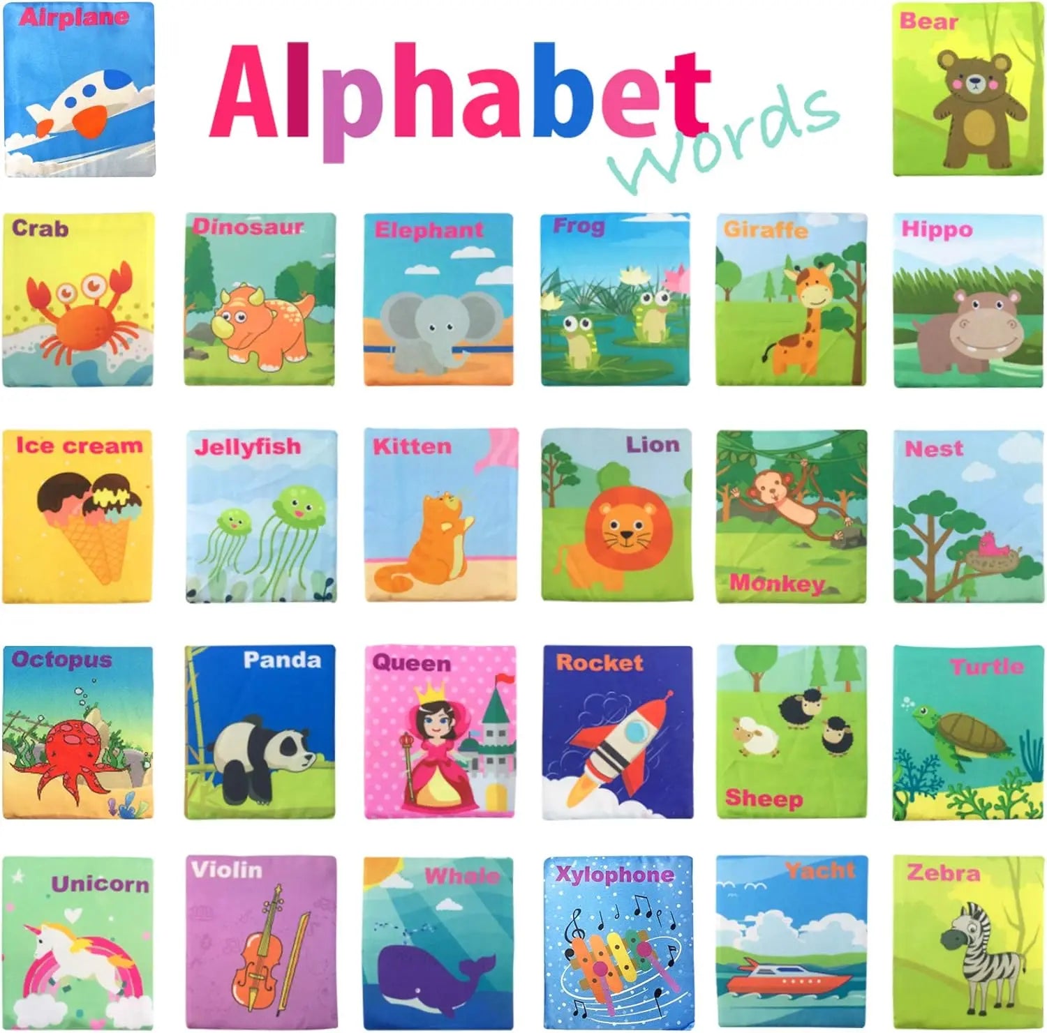 Toddlers and Kids ABCs Learning Montessori