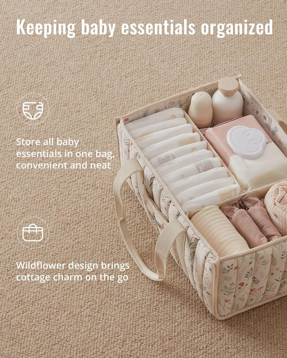Baby Diaper Organizer Bag